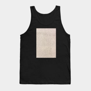 White Fine Detail Painted Wall Texture Tank Top